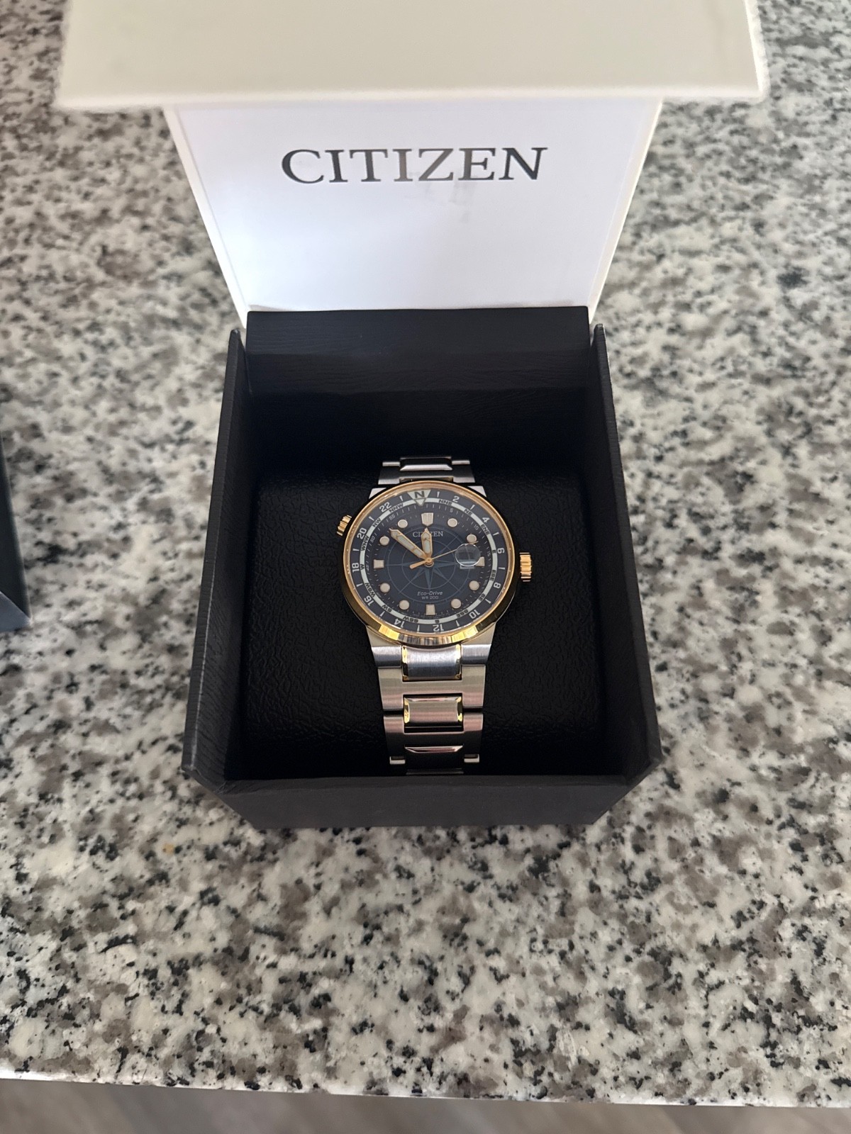 Citizen Endeavor Eco-Drive 44mm Gold-Tone Stainless Steel Case with Gold-Tone…
