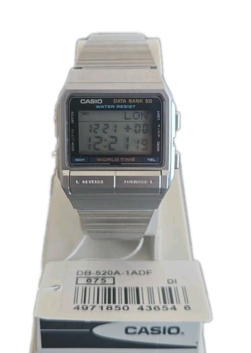 CASIO DB-520 NOS Second Edition Casio 2004 Collectors