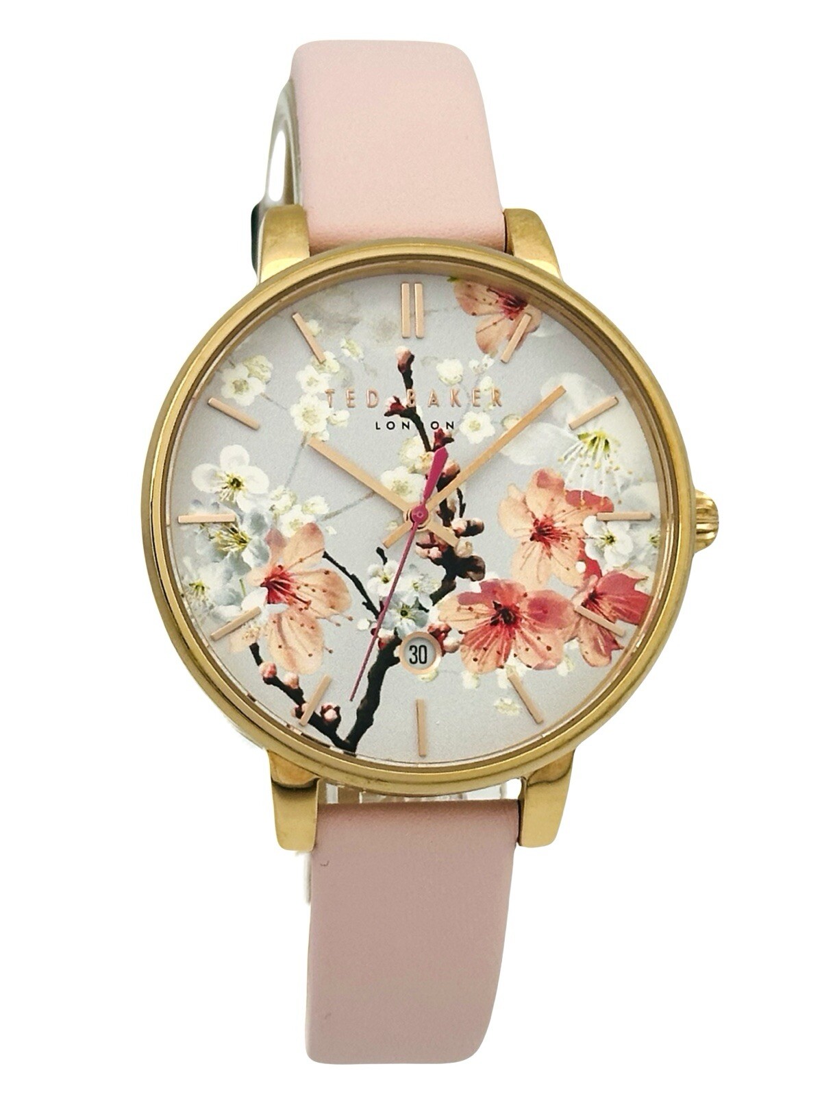 Ted Baker Kate Women’s TE10031545 Multicolour Floral Dial Pink Strap Watch