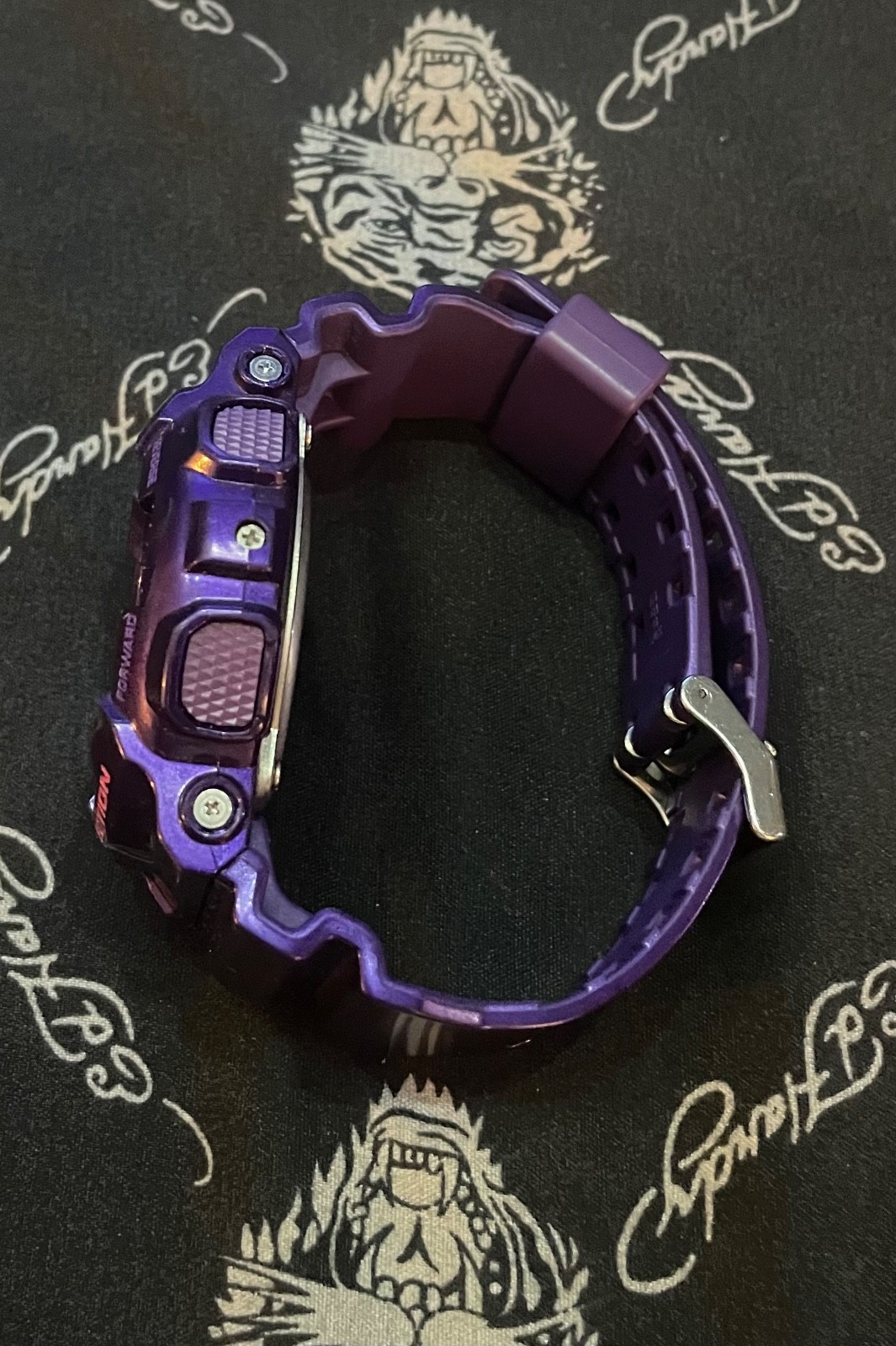 Casio G-Shock GD-100SC-6 Crazy Colors Purple Digital Watch