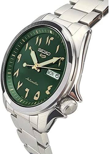 Seiko 5 Sports SRPH49K1 Green Dial Arabic Number Automatic Men Watch