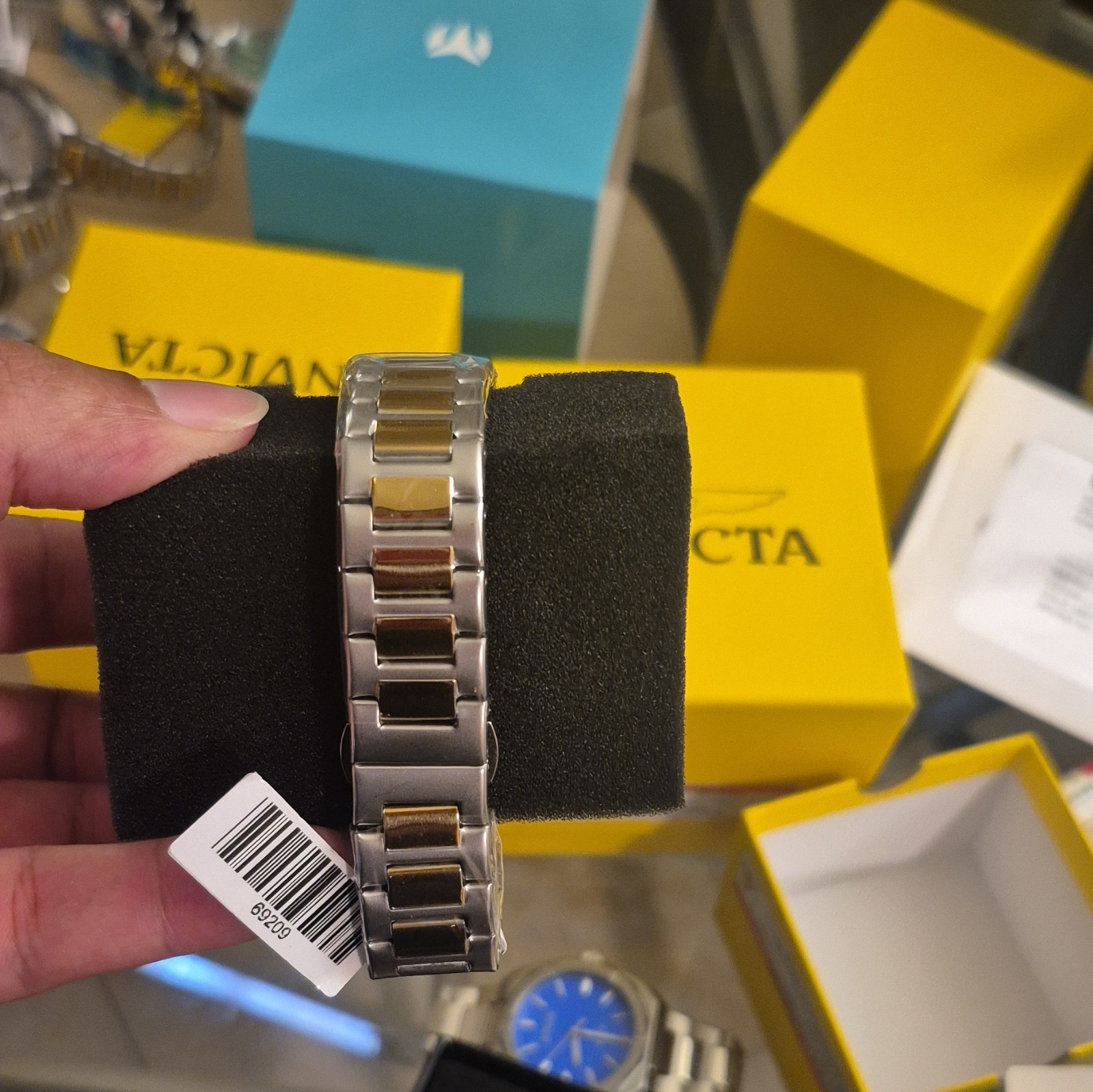 Invicta Celestial Polaris Men Watch 42mm Gold And Steel (69209)