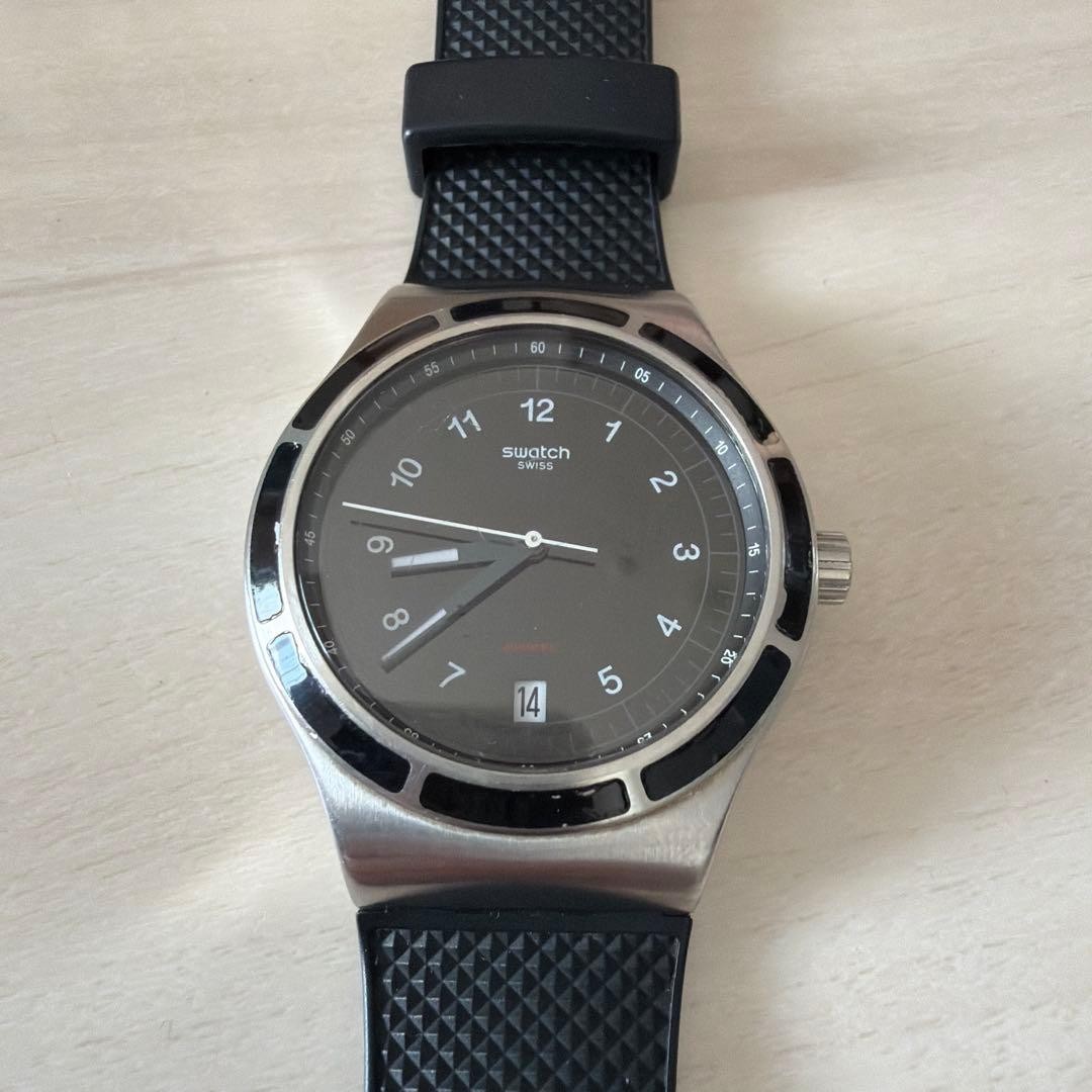 Swatch Sistem51 Irony Automatic Watch Black 2018 Model Box Manual Japan