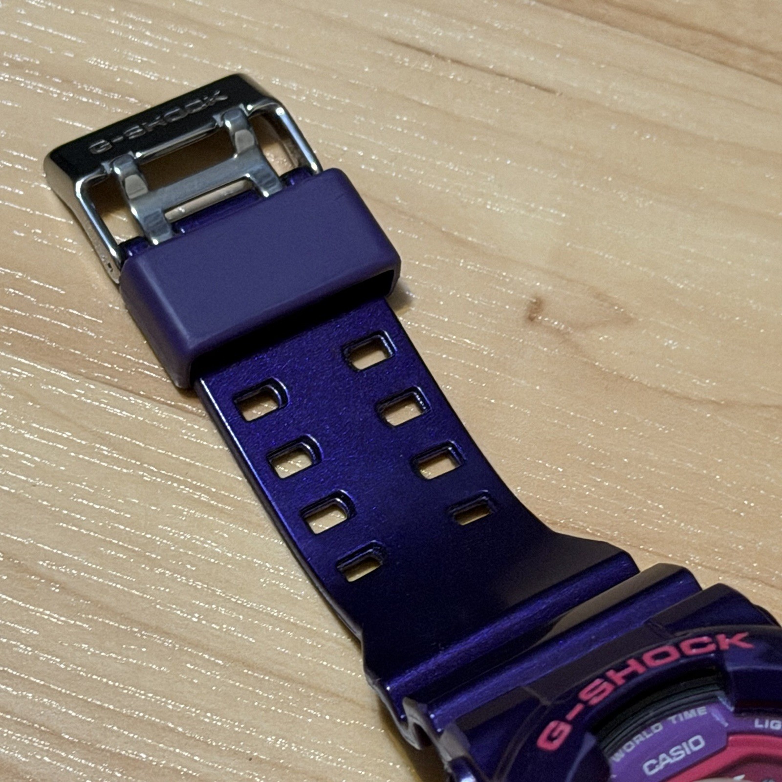 Casio G-Shock GD-100SC-6 Crazy Colors Series Purple Mens Digital Watch GD100 100