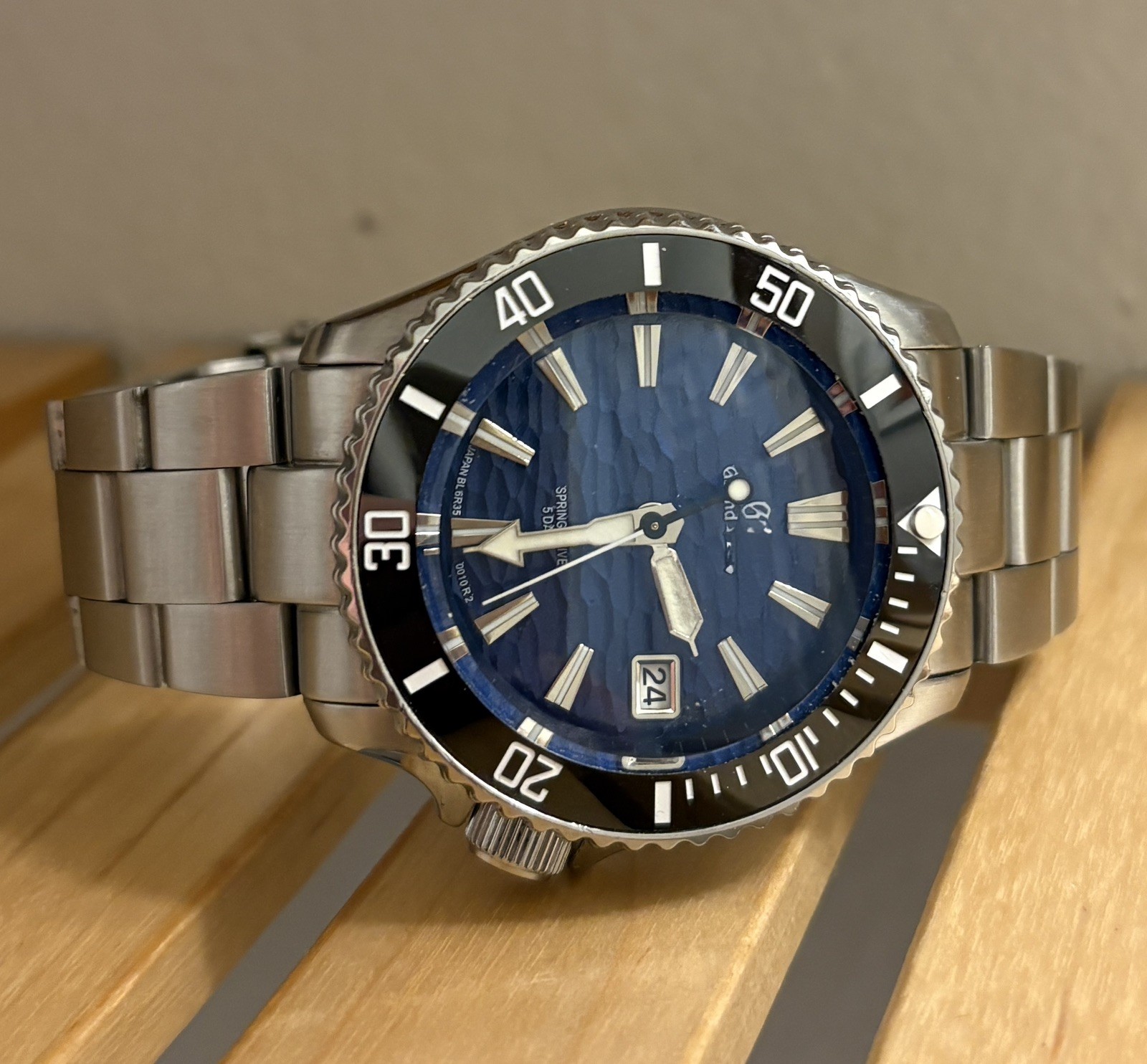 Slim Turtle Diver Watch Men Automatic TMi NH35 41.2mm Sapphire Sterile Dial 316L
