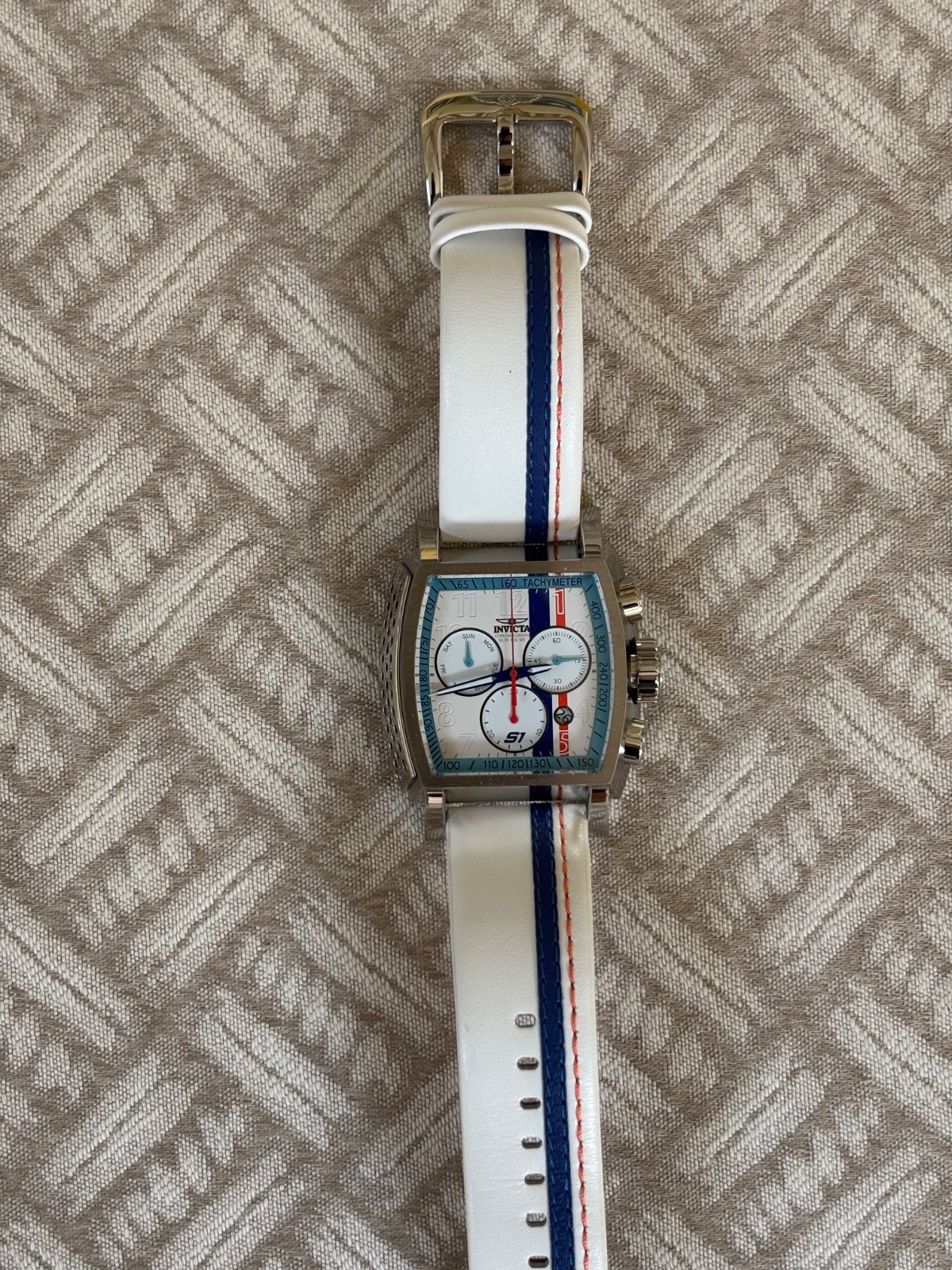 Pre-Owned Invicta S1 Rally quartz chronograph watch in excellent condition