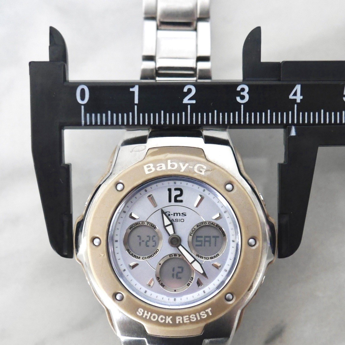 Casio Baby-G G-ms MSG-300D Women’s Watch Light Blue Dial w/ Pouch New Battery