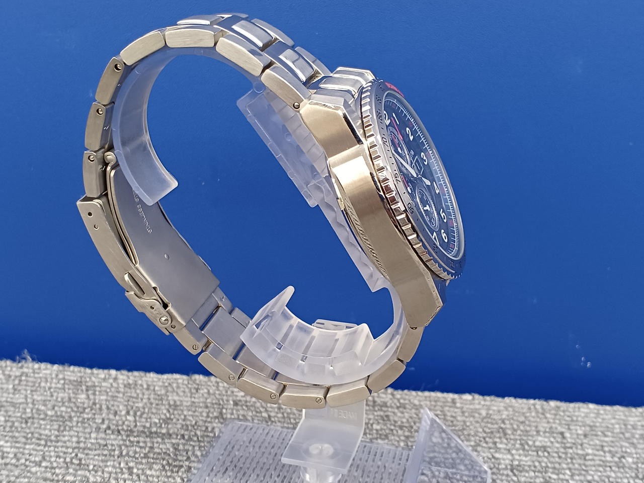 BULOVA Marine Star 96C121 Quartz Men’s Wristwatch Box Water Resistant