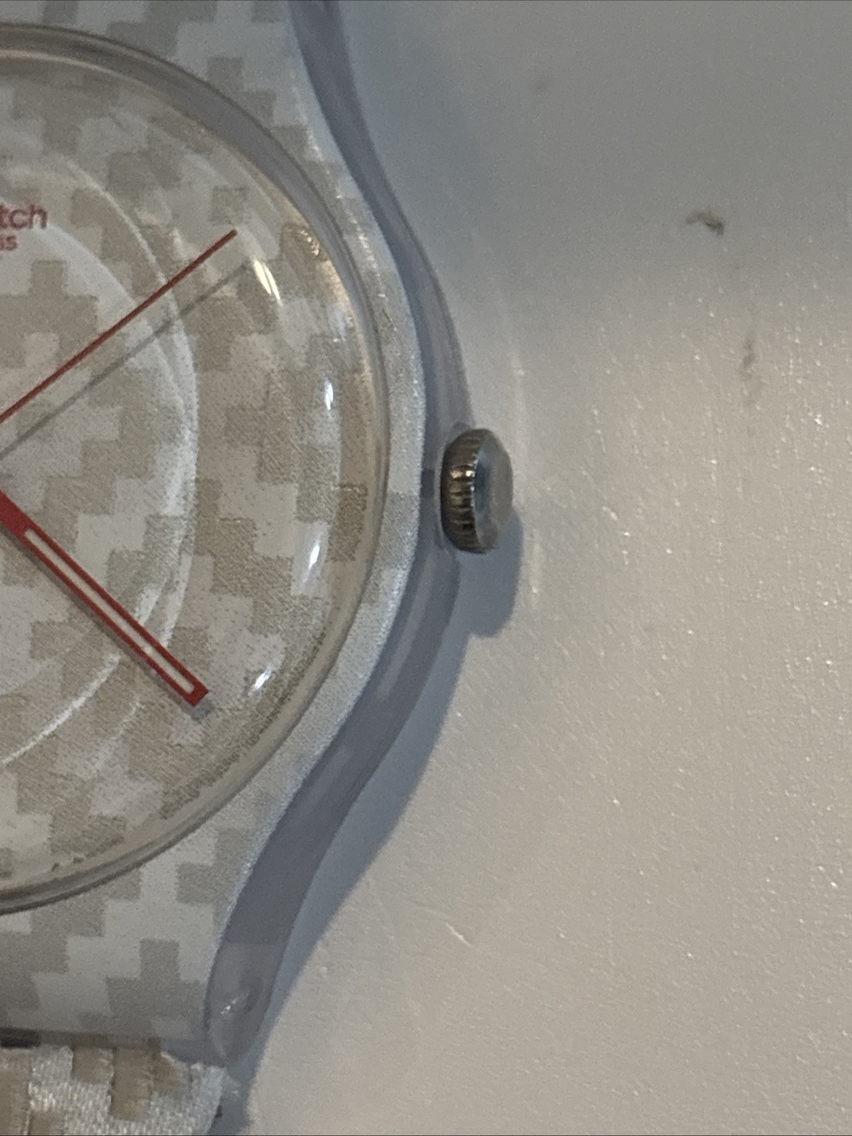 Swatch Watch Flying Carpet SUOW109 Mint Condition 41mm 2014 Working New Battery