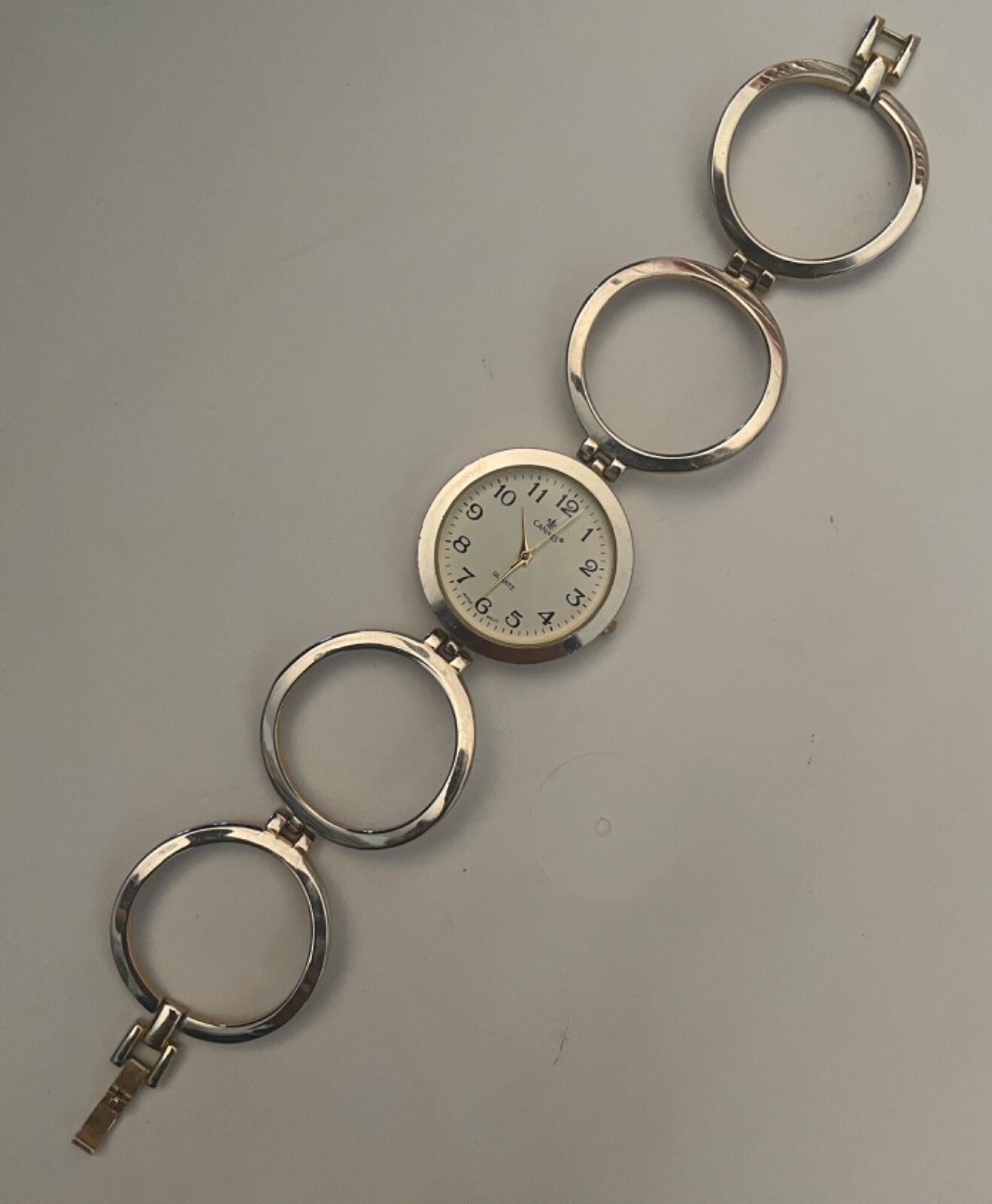 CANNES Ladies Large Fashion Watch, Big Numbers Cute/Fancy Hippie Mod Modern 60’s