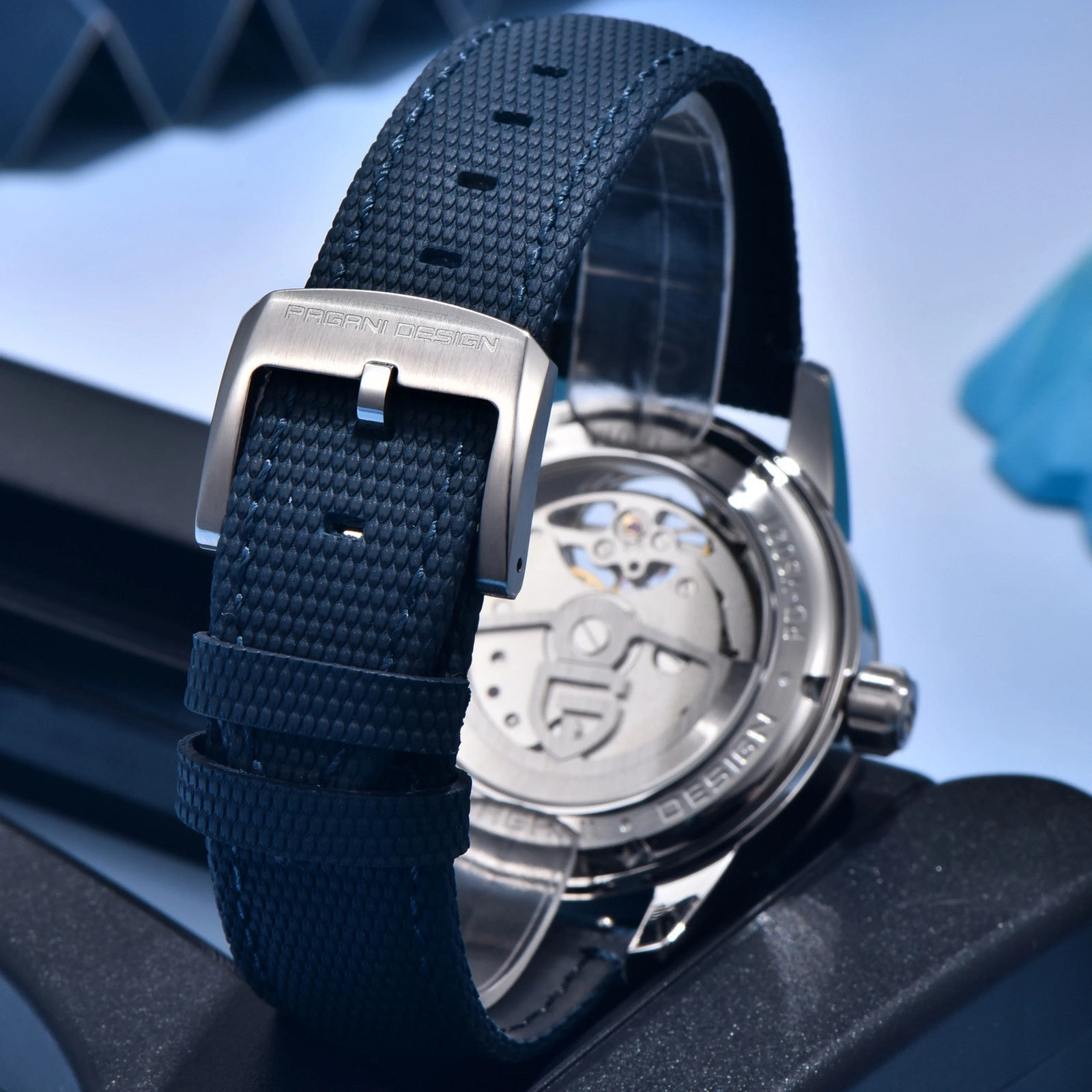 2026 Men Mechanical Watch 41mm Sapphire Crystal Stainless Steel Waterproof