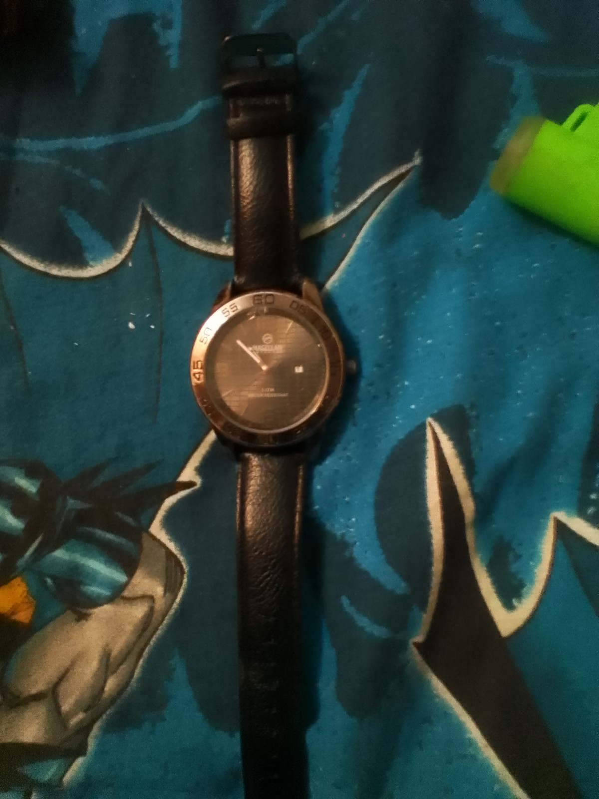 Magelan Outdoors Watch MG0090 Slightly damaged on front top glass
