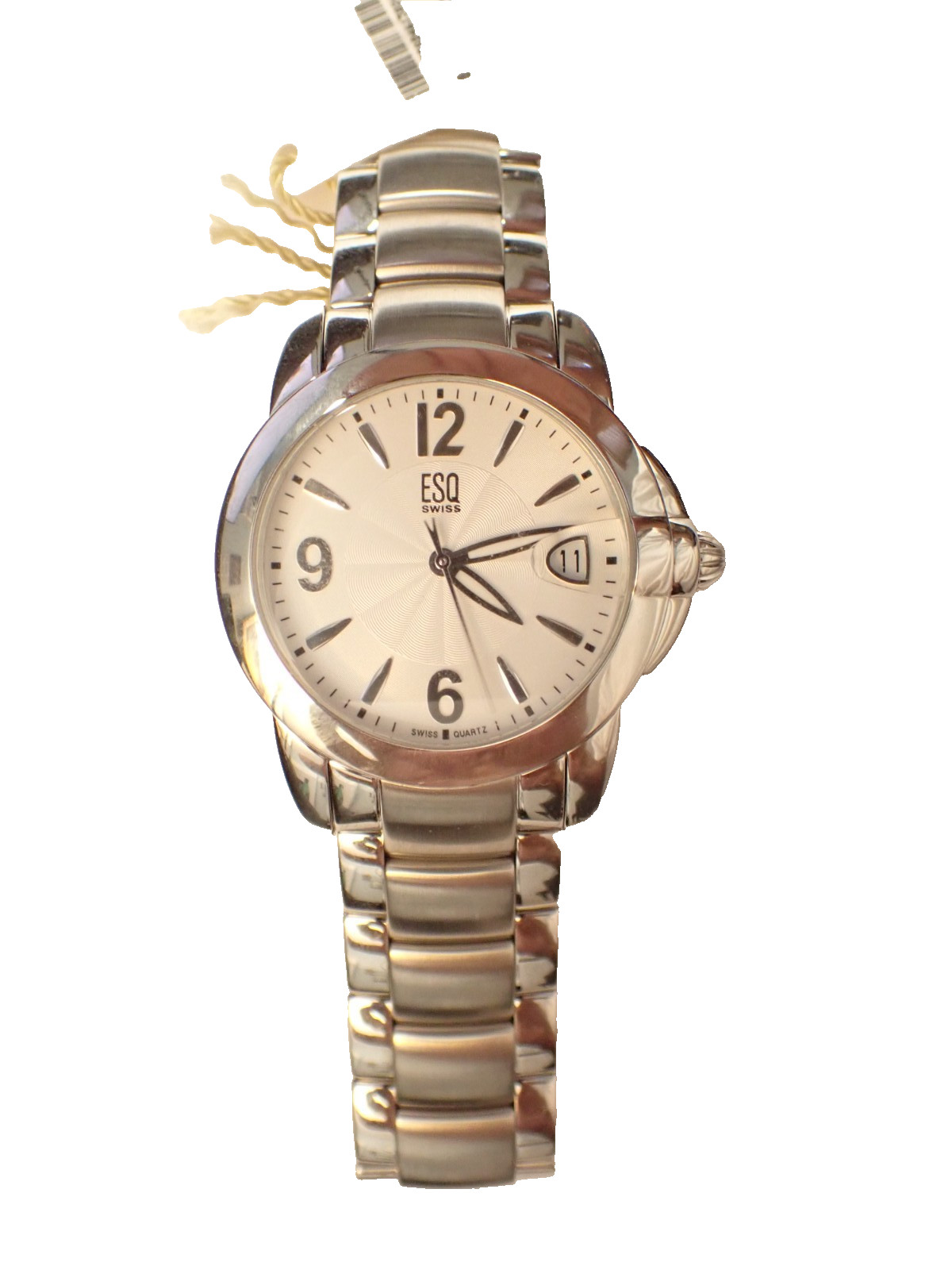 ESQ SWISS E5387 All SS Date Swiss Quartz Men’s Wristwatch