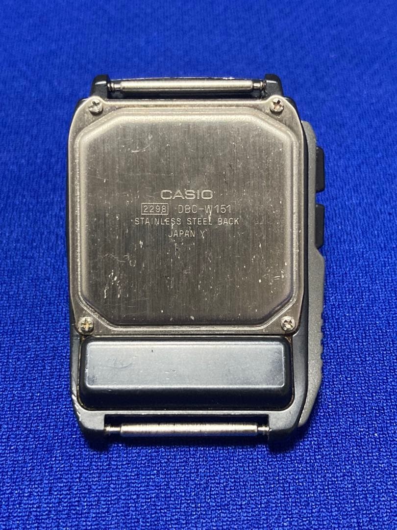 New Battery Casio Wave Ceptor Data Bank 150 DBC-W151 Digital Watch No Band