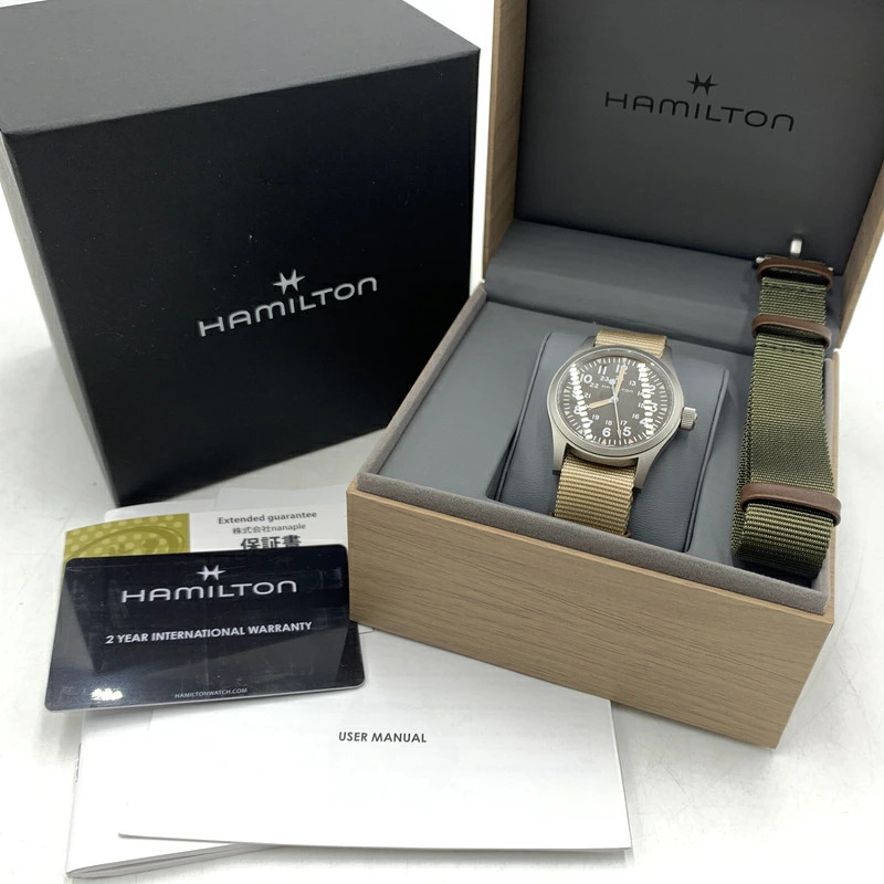 HAMILTON KHAKI FIELD MECHANICAL BROWN H694390 Khaki Field Mechanical