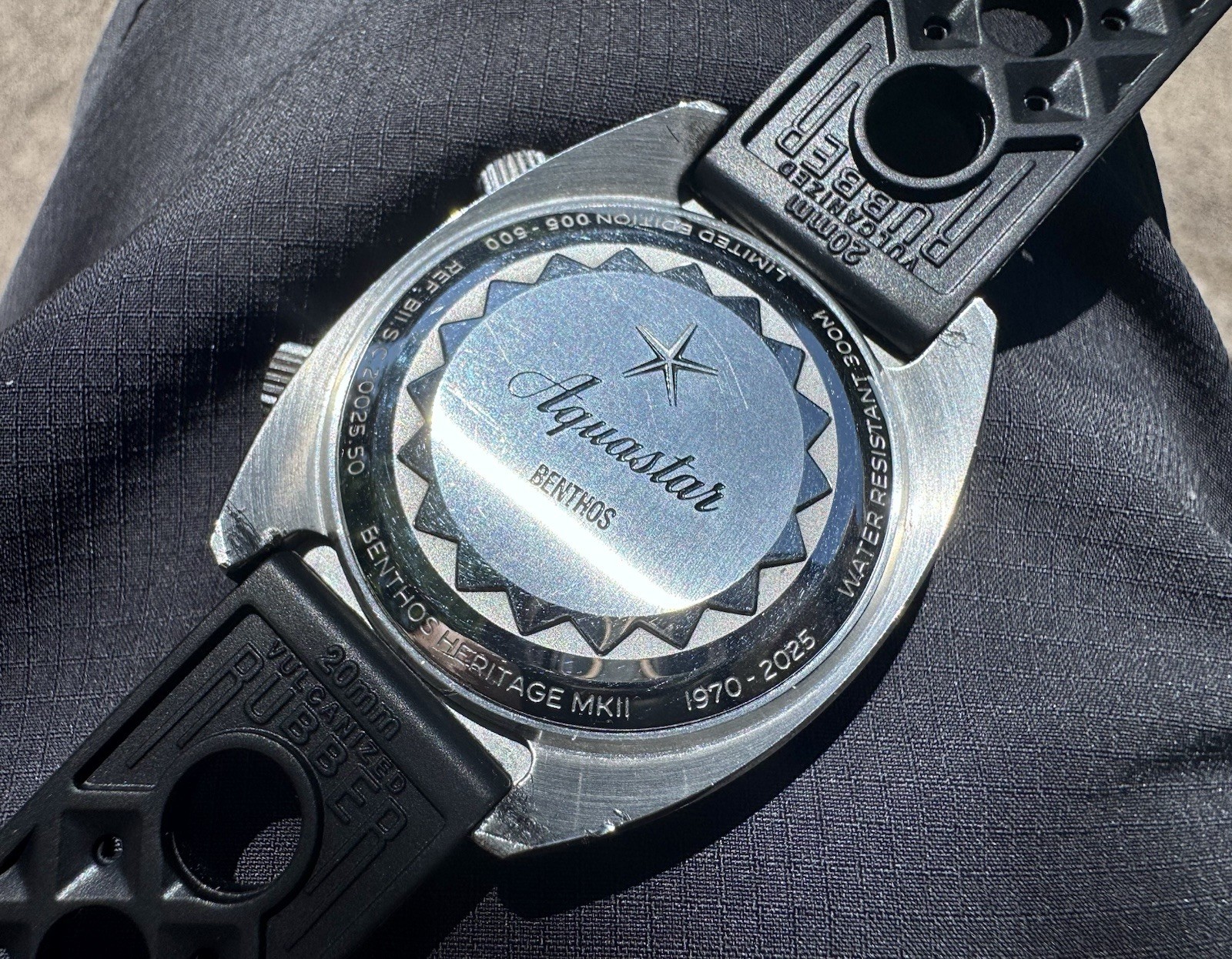 Aquastar Benthos H2 Limited Edition Automatic Diver 200m Black Dial 40mm 005/500