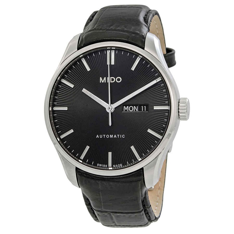 Mido Belluna II Automatic Black Dial Men’s Watch M0246301605100