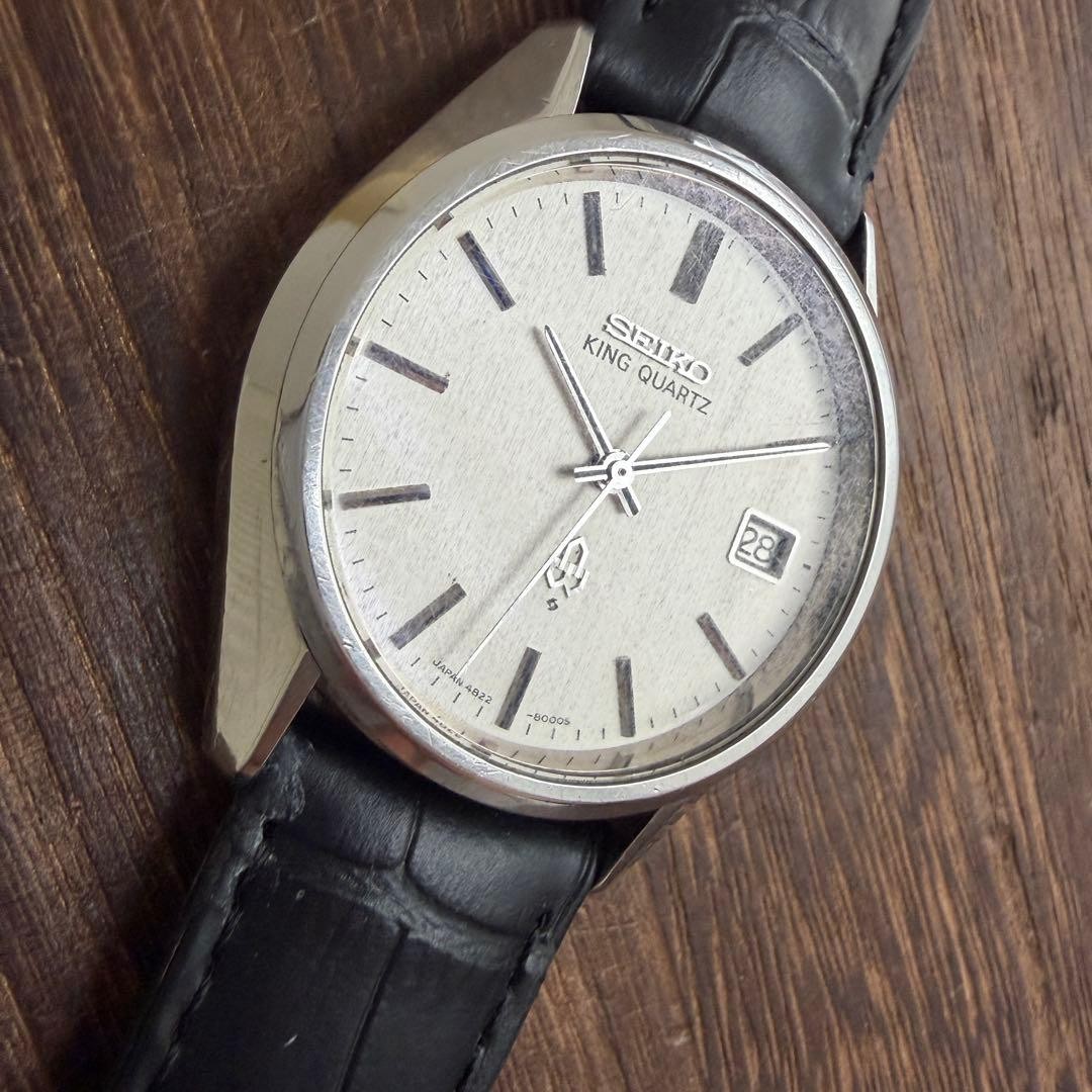 Seiko 4822-8000 Quartz Silver Dial Wristwatch