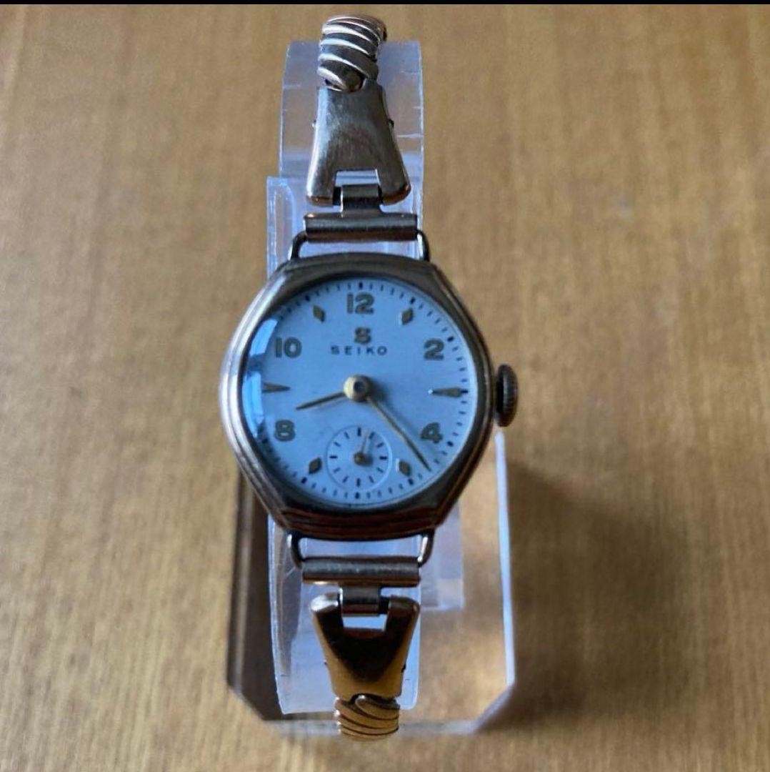 Rare Vintage 1948 Seiko Seikosha Type 8 14K Gold Filled JDM Small Seconds Watch