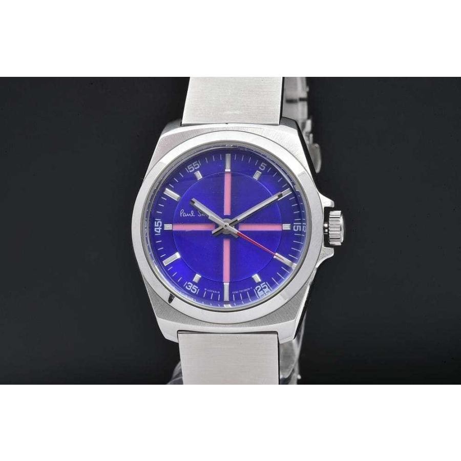 Paul Smith Mini SS Quartz PinkBlue Dial Closed Eyes Watch Costume