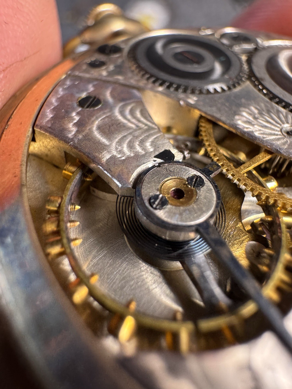 Illinois Watch Case Co Elgin 12s 20yrs Elgin 303 Model 3 Runs Fancy Dial