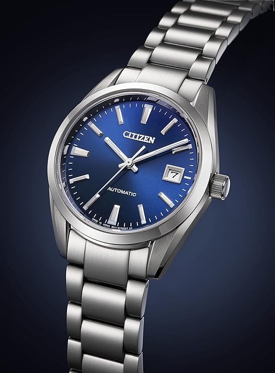 CITIZEN NB1050-59L Blue Mechanical Auto Sapphire Glass Men’s Watch New in Box