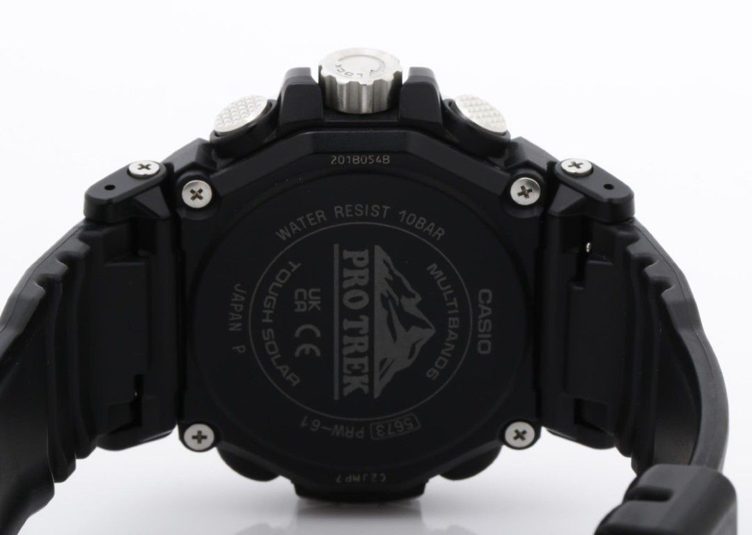 CASIO PRO TREK Climber Line PRW 61 1AJF Black Resin (Biomass Plastic) Stainless