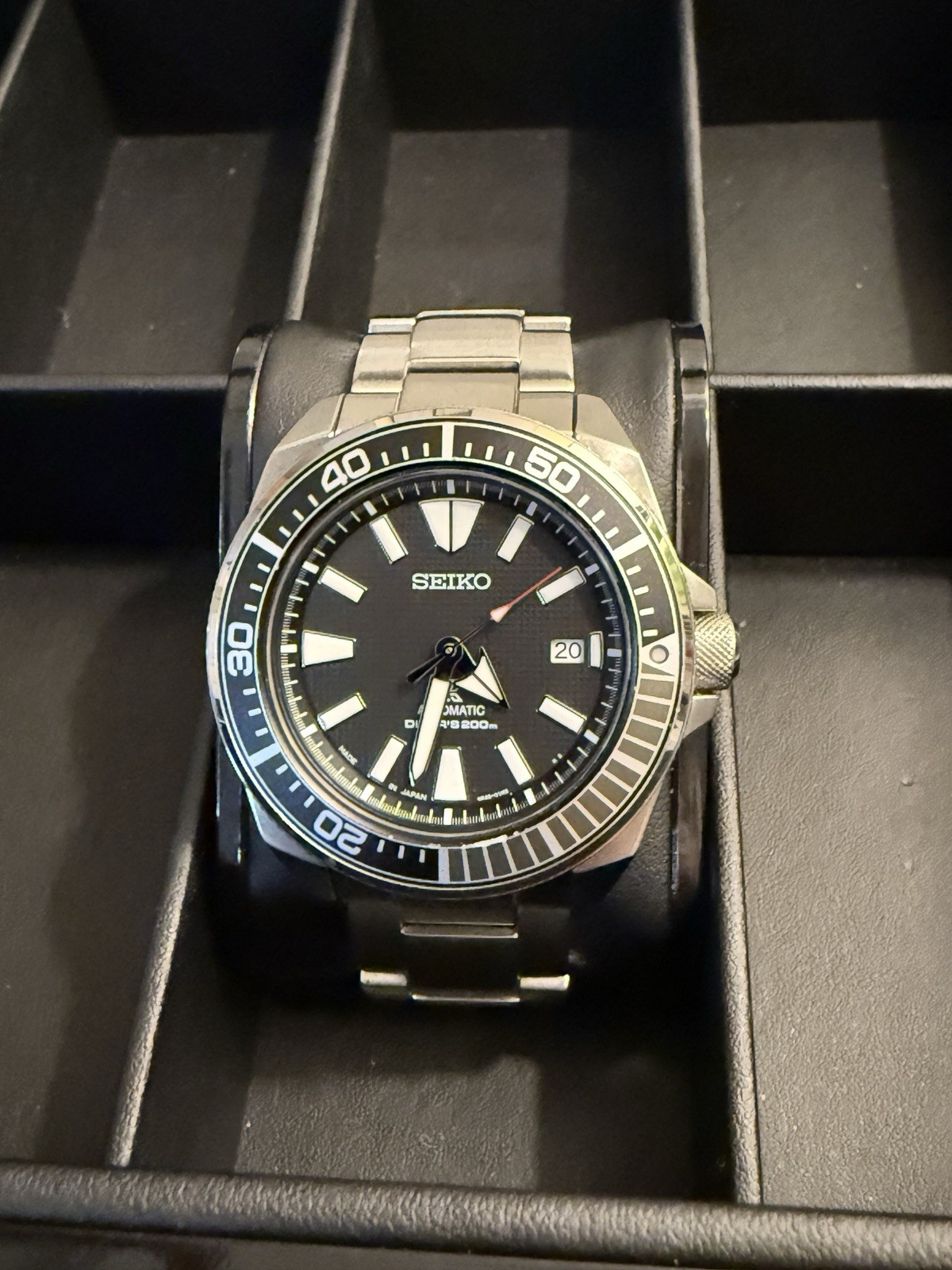 Seiko Prospex Samurai Ref. SRPF03K1, 4R35-01V0, Automatic Movement Watch