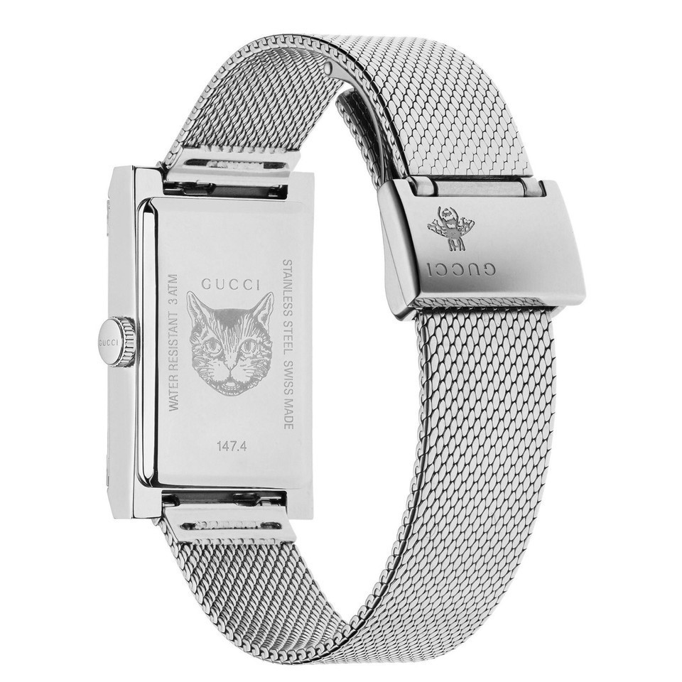 Authentic Gucci YA147401 G-Frame Women’s Watch — New with Box & Papers Free Ship