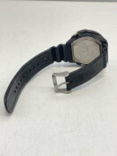 SEIKO Prospex Fieldmaster S802-00A0 Solar Digital Watch Black Rubber Pre-owned