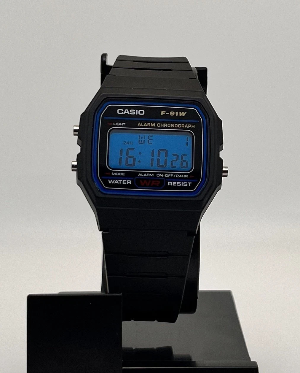 Casio F-91W Blue LCD Screen Replacement – DIY Mod Blue Digital Display Panel