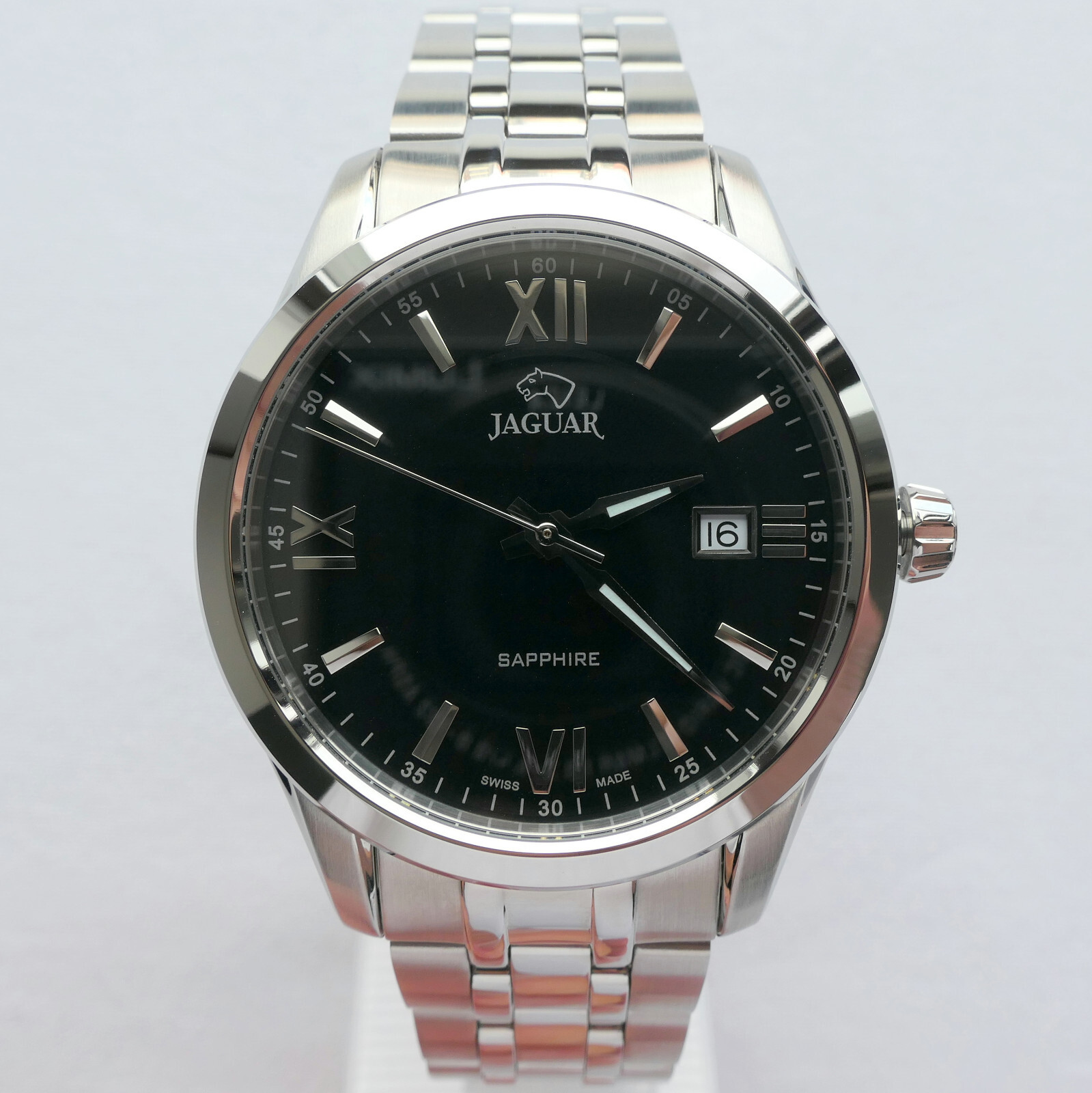 Jaguar Classic Coupe Sport Car Accessory Swiss Made Luxury Watch