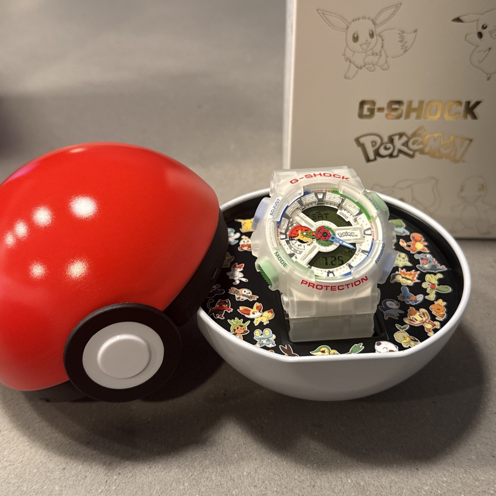 CASIO G-SHOCK x Pokémon GA110PKM-7A Watch 30th Anniversary IN HAND SHIPS ASAP