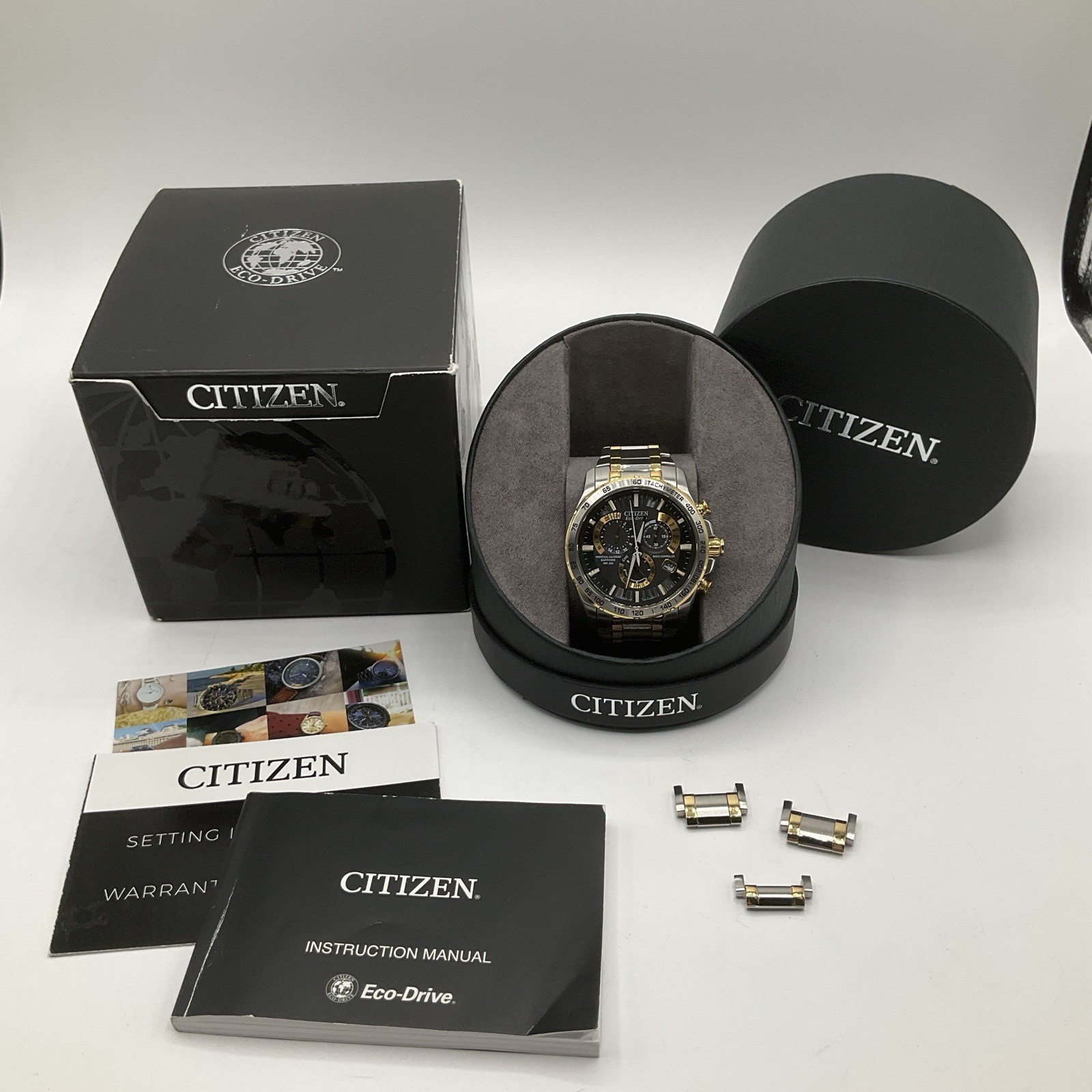 Citizen Eco-Drive E650-S075157 Perpetual Chrono Atomic Sapphire 42mm 20 BAR