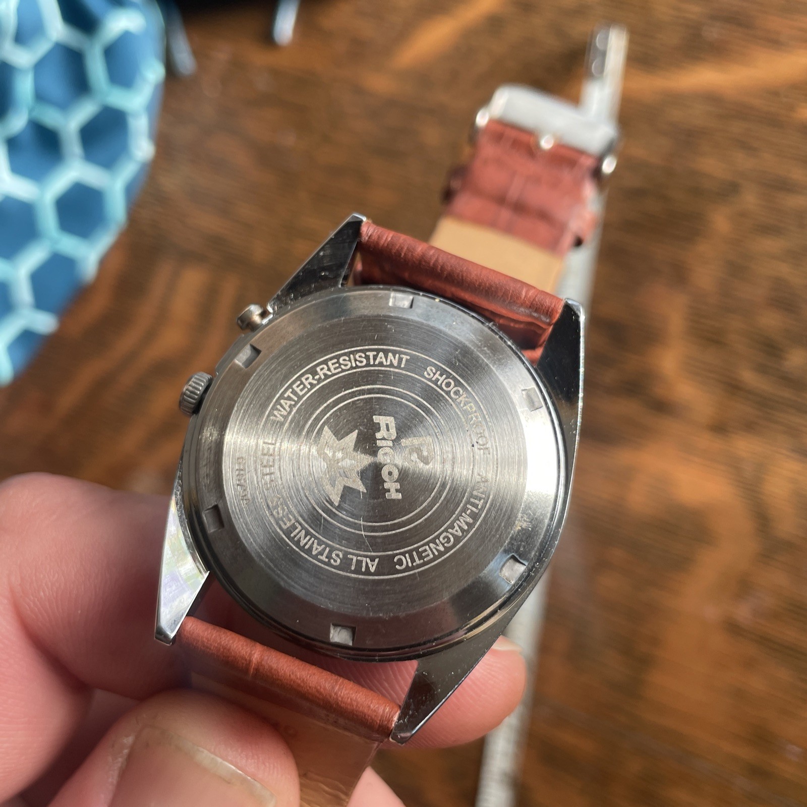 Ricoh Automatic Watch 21 Jewels Vintage Day-Date Japan