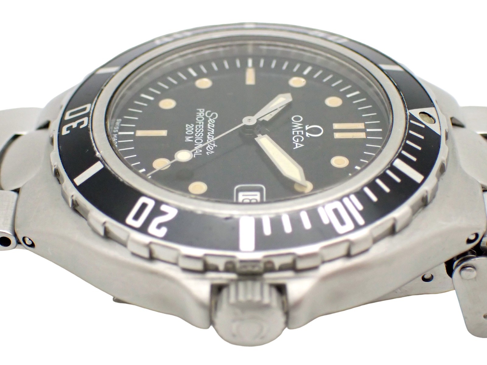 OMEGA Seamaster Professional 200m Mid Size 37mm Quartz Date Watch 396.1062 w/Box