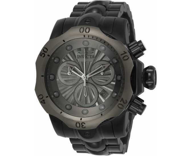 Invicta Venom 23899 53.7mm Stainless Steel Color Titanium Case, Stainless Steel