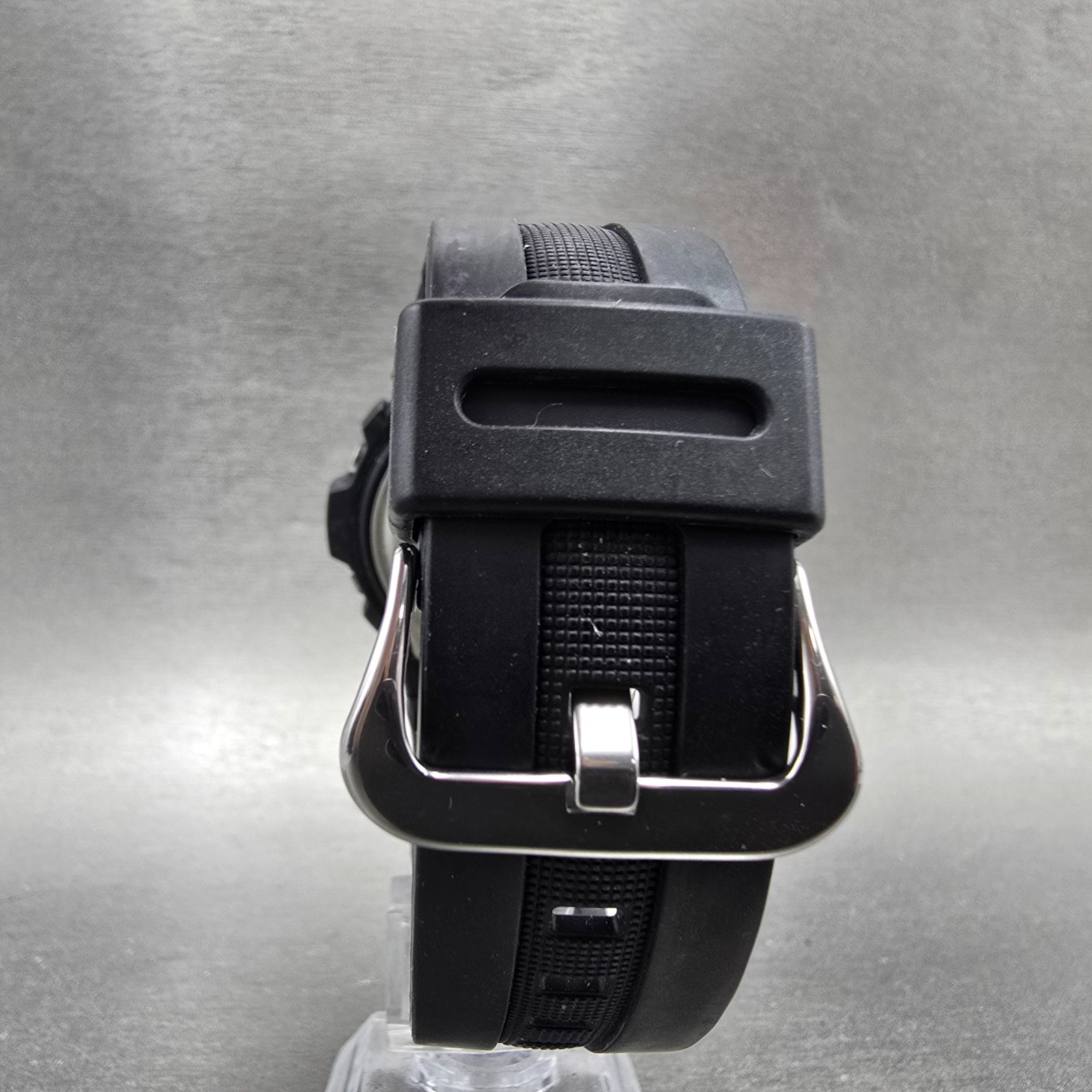Casio G-Shock AWG-M100 Watch Men 47mm Black Silver Alarm Chrono Solar Works