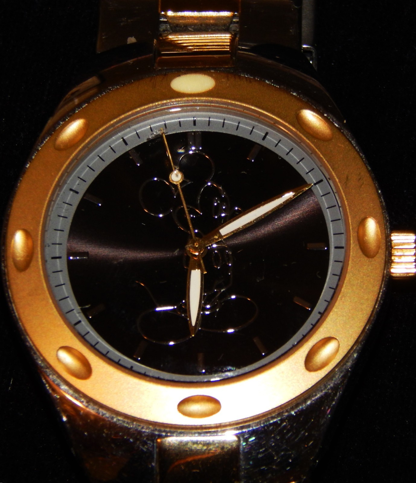 Designer Watch, DISNEY MICKEY MOUSE Gold & Silver Watch, ewatchfactory