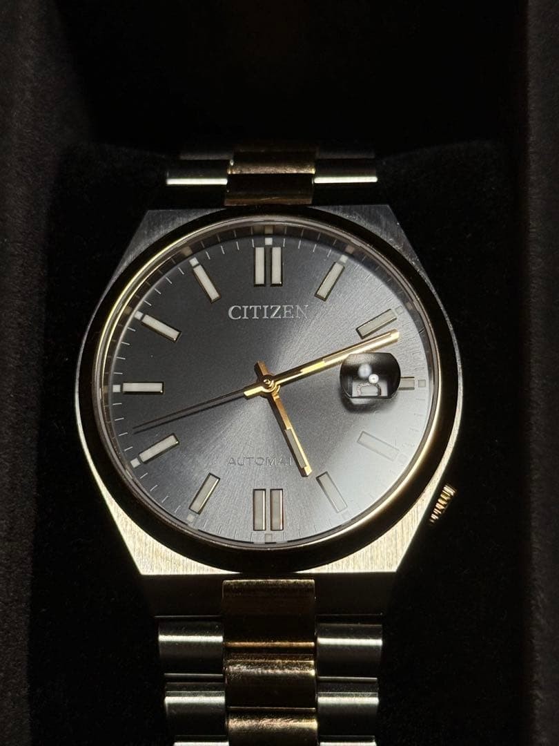 CITIZEN NJ0154-80H Automatic Stainless Steel Black Dial Sapphire Crystal 50M