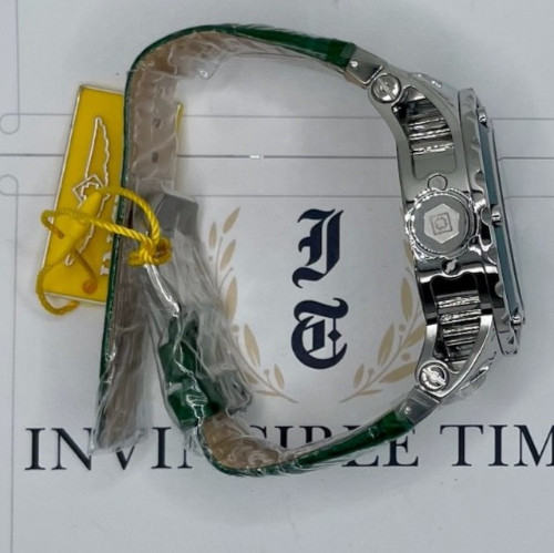 Invicta DC Comics Aquaman Auto Men’s Watch w/ MOP Dial 52mm Green/Steel (43912)