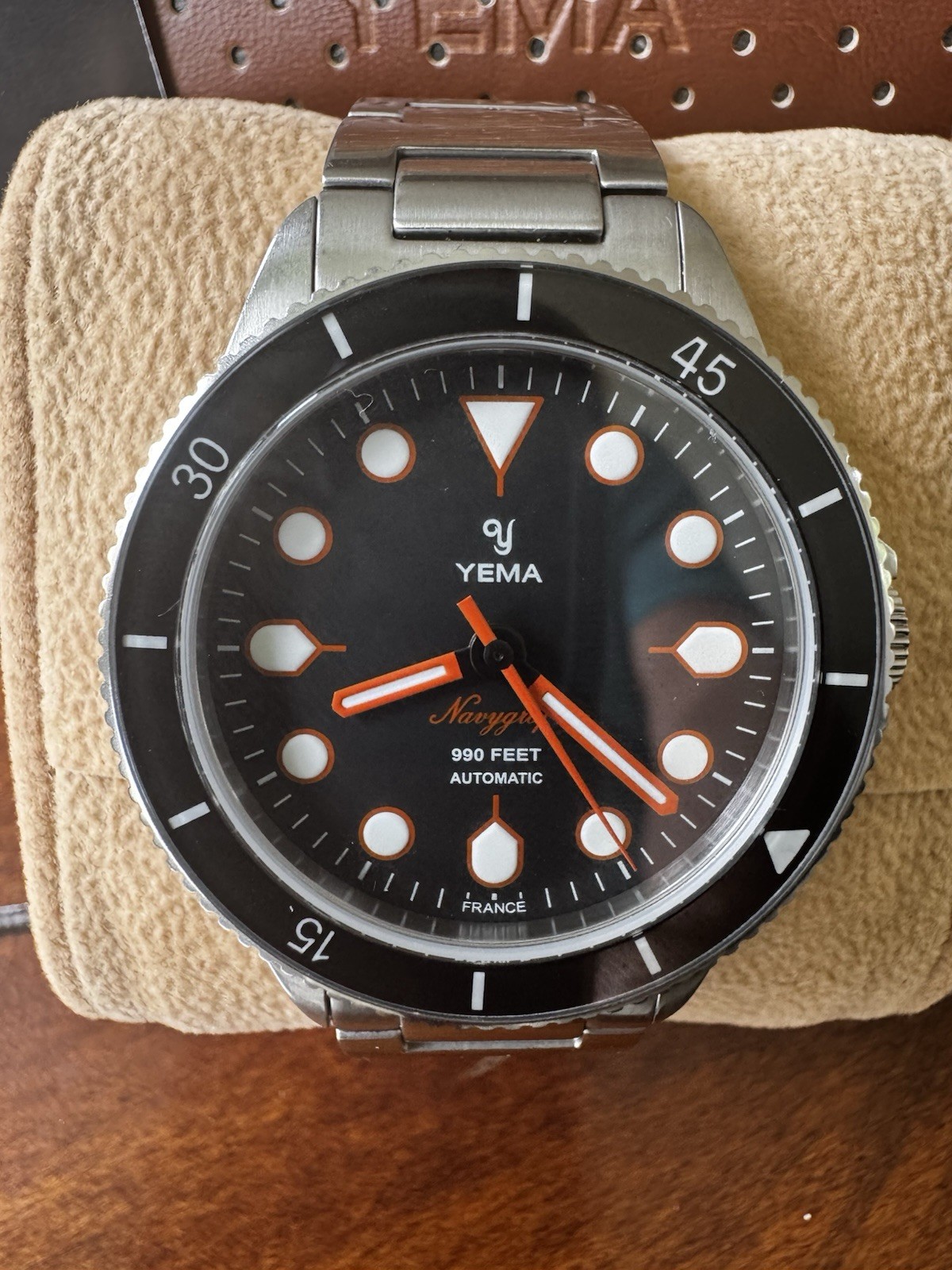 Yema Navygraf Maxi Dial • Automatic • 39mm • Full Kit