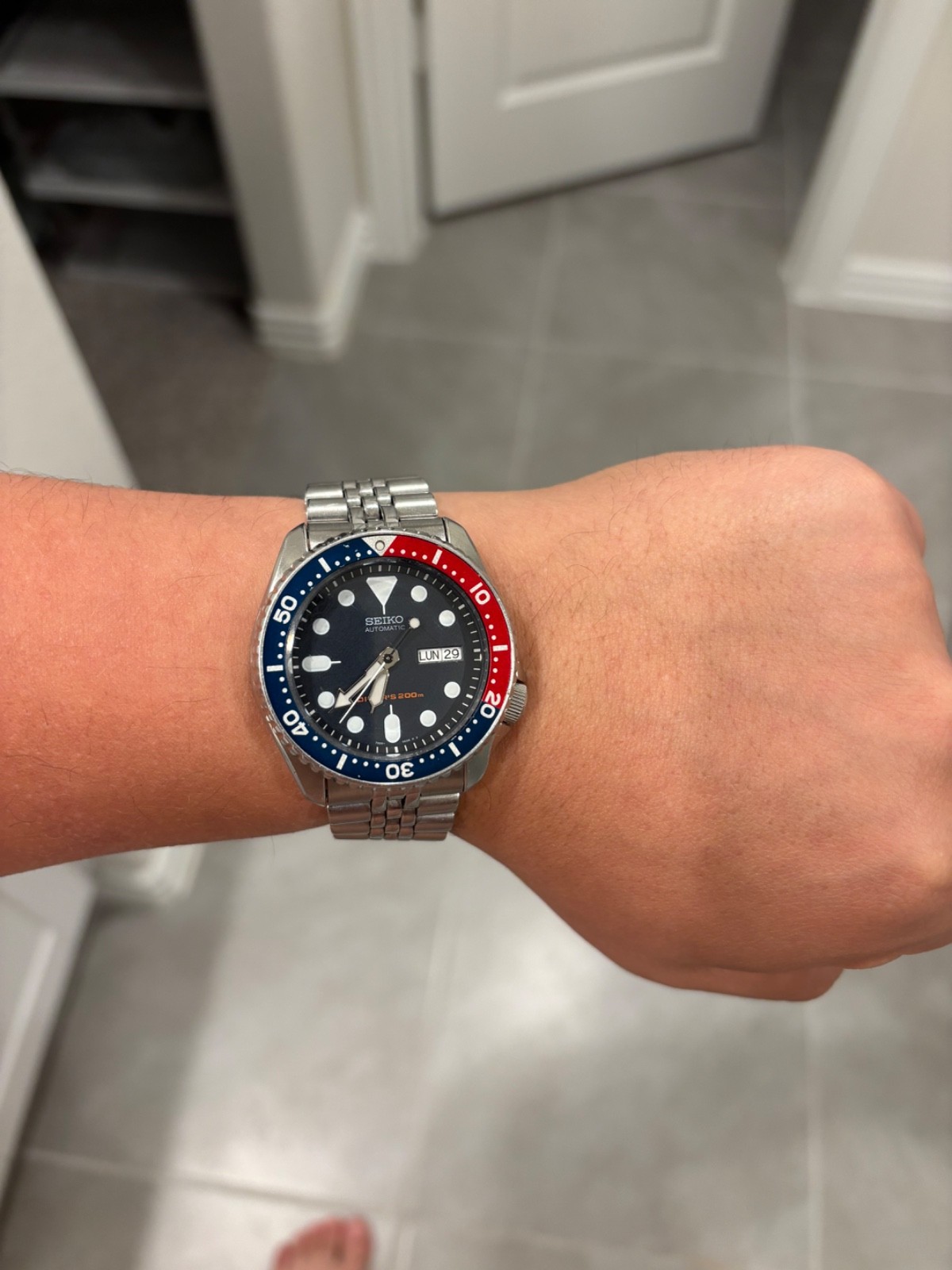Seiko Pepsi Blue Men’s Watch – SKX009K2