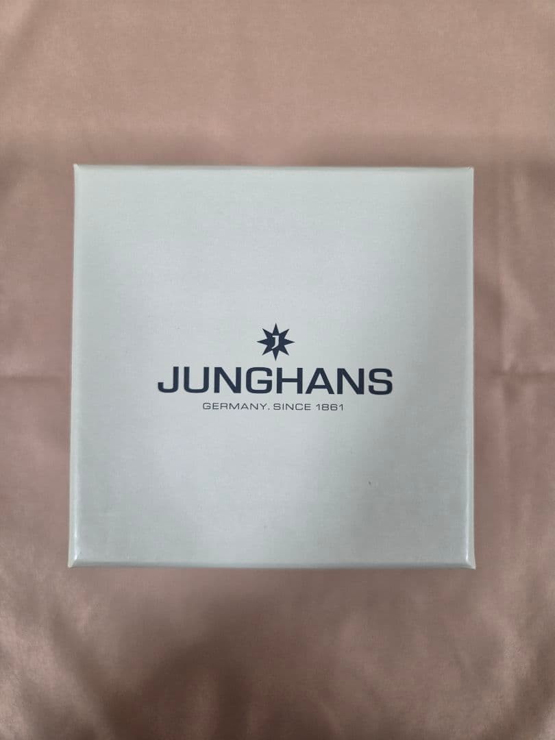 JUNGHANS Chronoscope 041/4262.44 Quartz Chronograph 43mm Date Sapphire Box