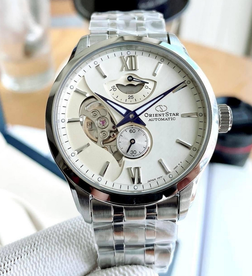 Orient Star Automatic RK-AV0B01S Silver Dial Men’s Watch Power Reserve