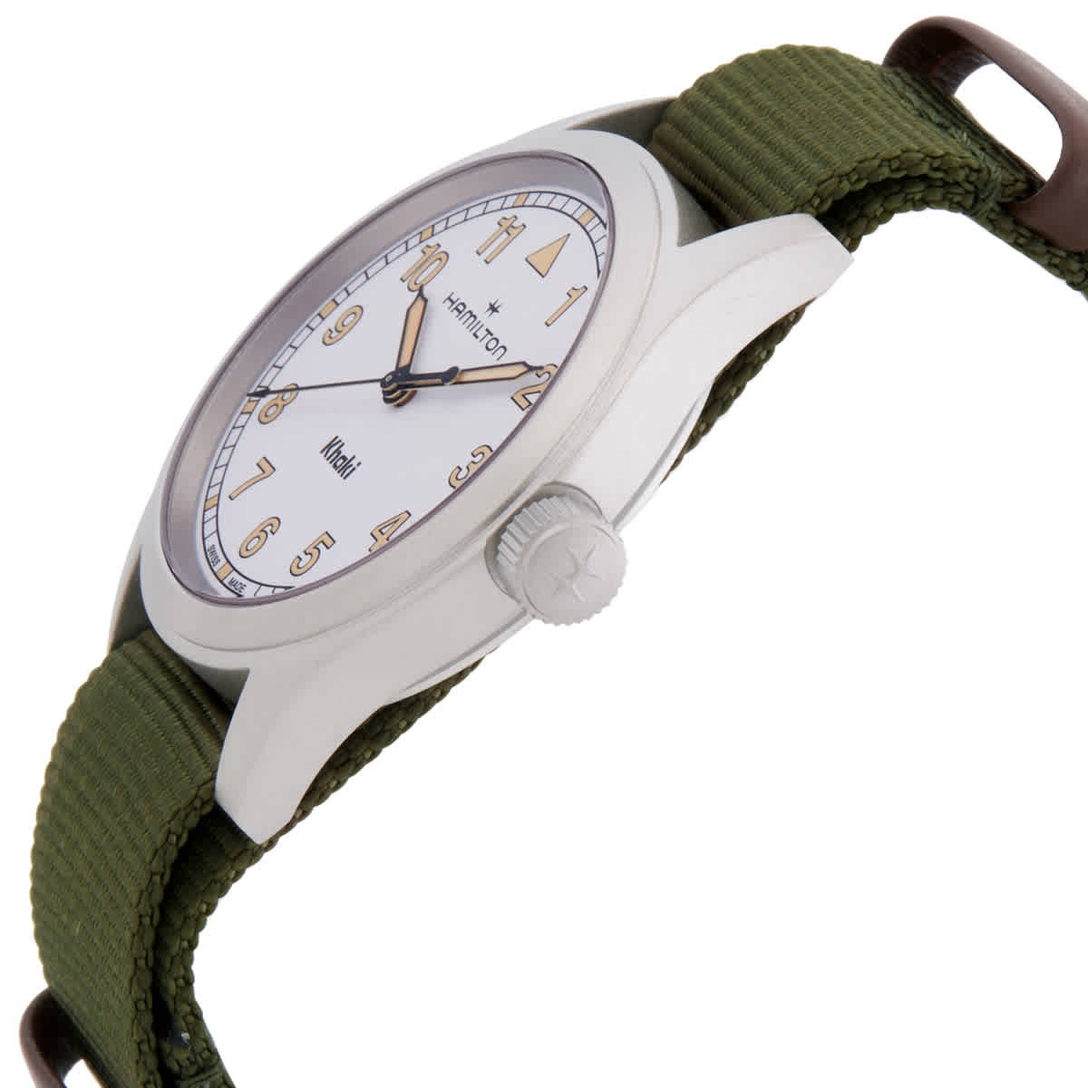 Hamilton Khaki Field Quartz White Dial Watch H69301910