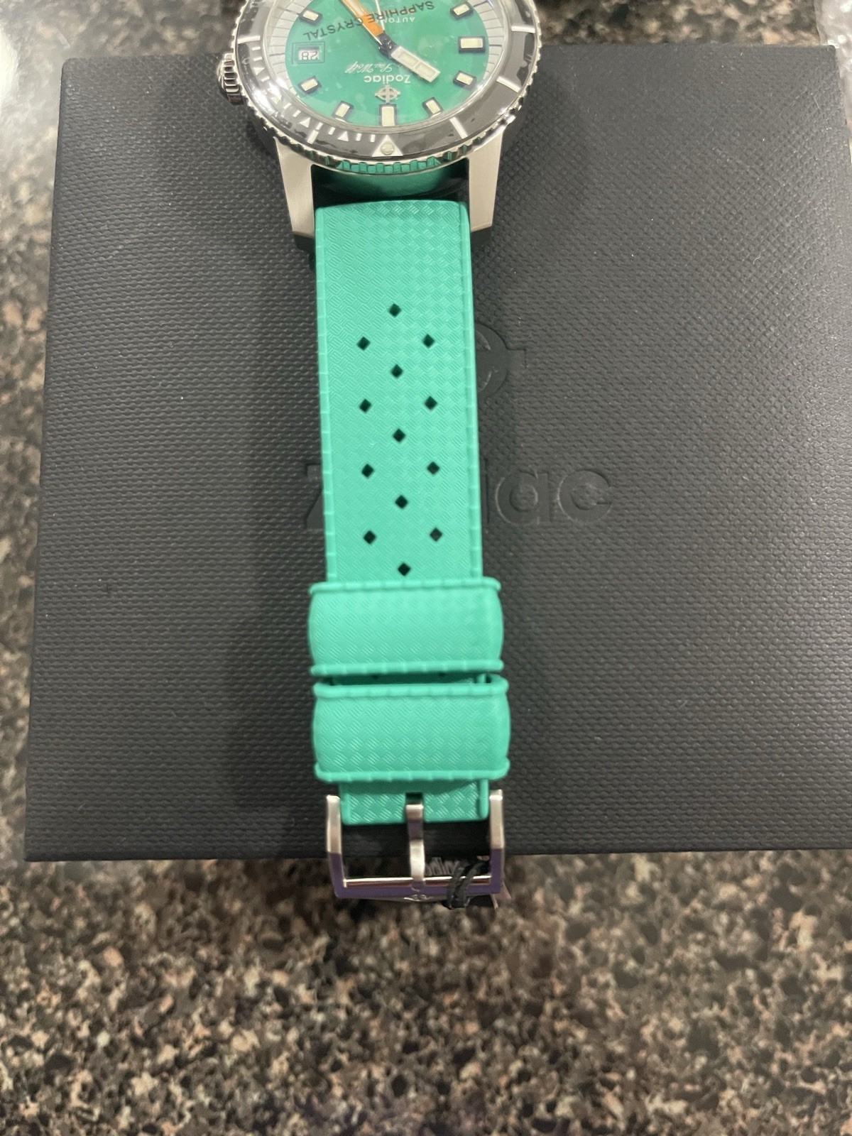 ZODIAC SUPER SEA WOLF COMPRESSION DIVER AUTOMATIC WATCH ZO9305 New Swiss Made