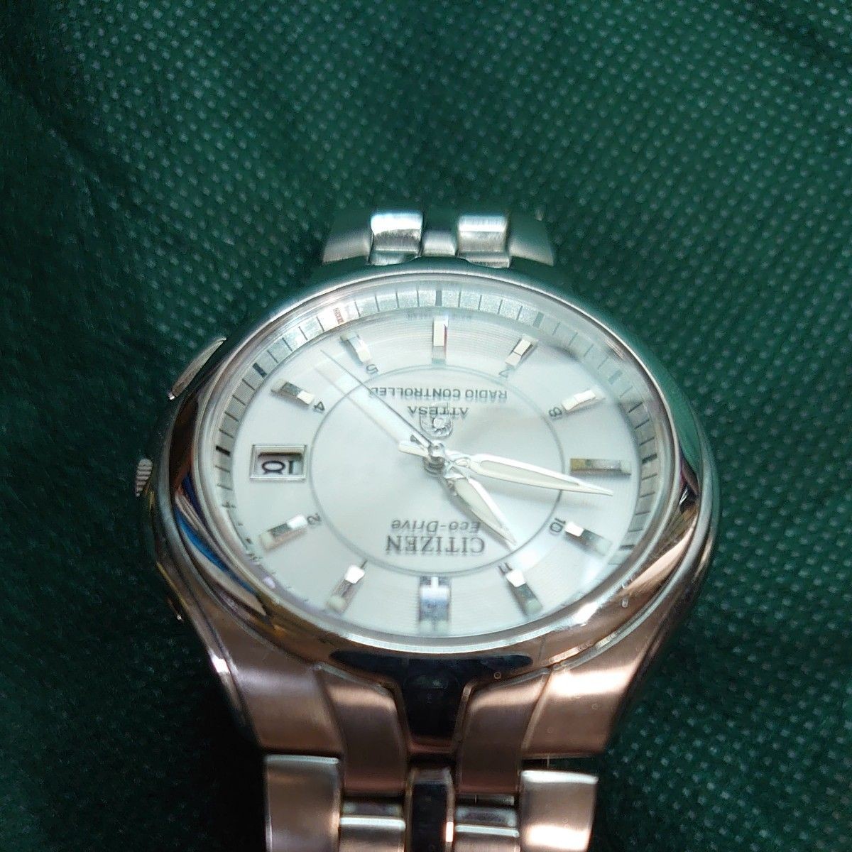 Citizen Attesa Solar-Powered Titanium Silver