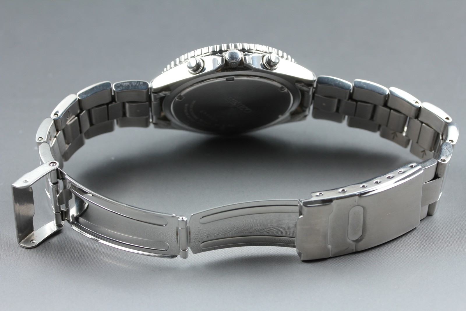 [Near MINT] SEIKO Flightmaster 7T92-0CF0 40mm Black Dial Quartz Men’s Watch