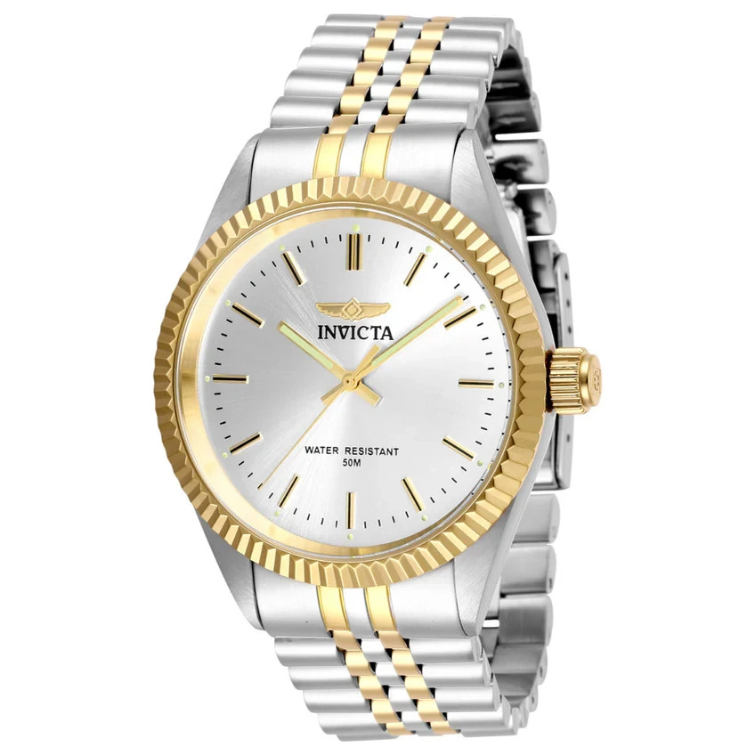 Invicta Specialty Men’s Dress Watch (Model 29378) – Two-Tone & Silver